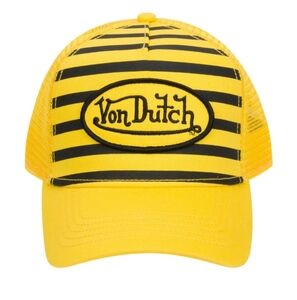 Von Dutch Bumble Bee Trucker Hat NWT